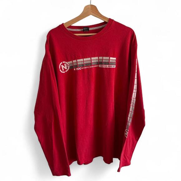 Vintage 90s Y2K 2000s Nautica Long Sleeve Shirt XL - Picture 1 of 4
